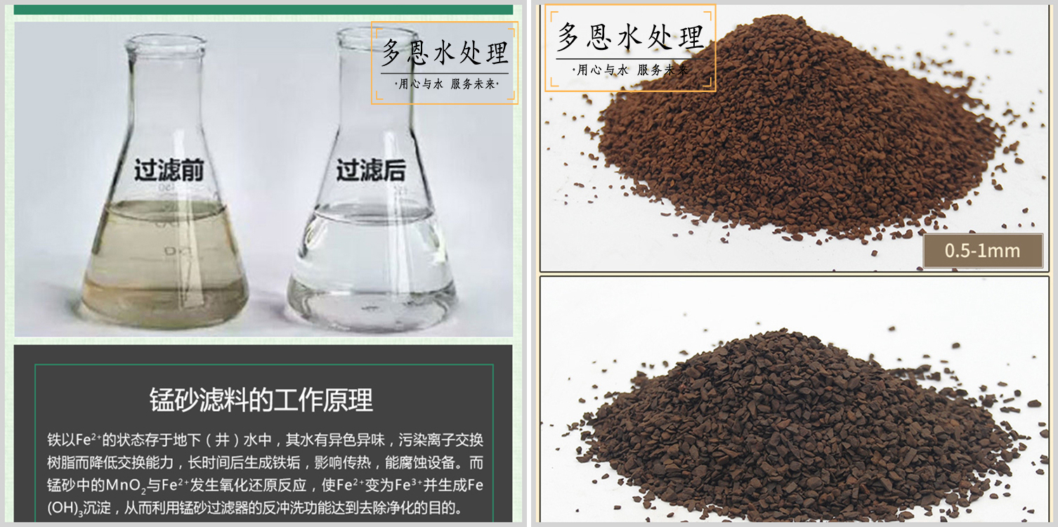 发黄锰砂滤料-多恩水处理