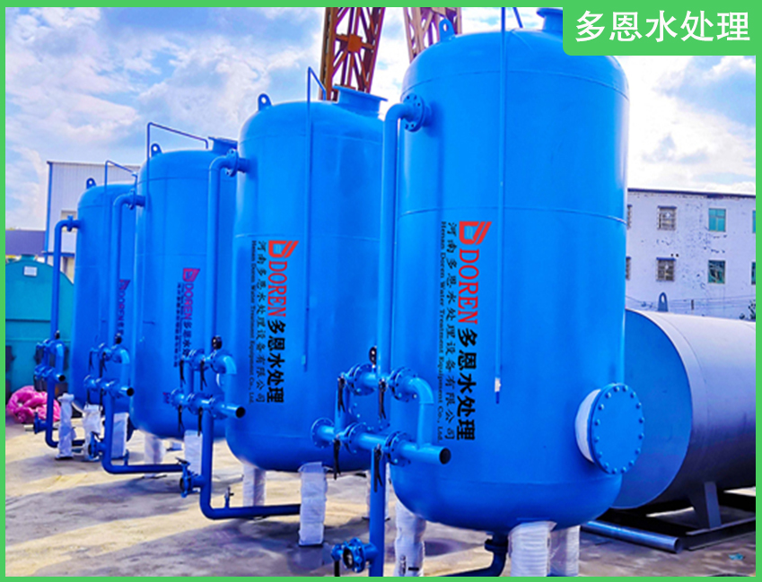 200T/h除铁除锰设备整装待发